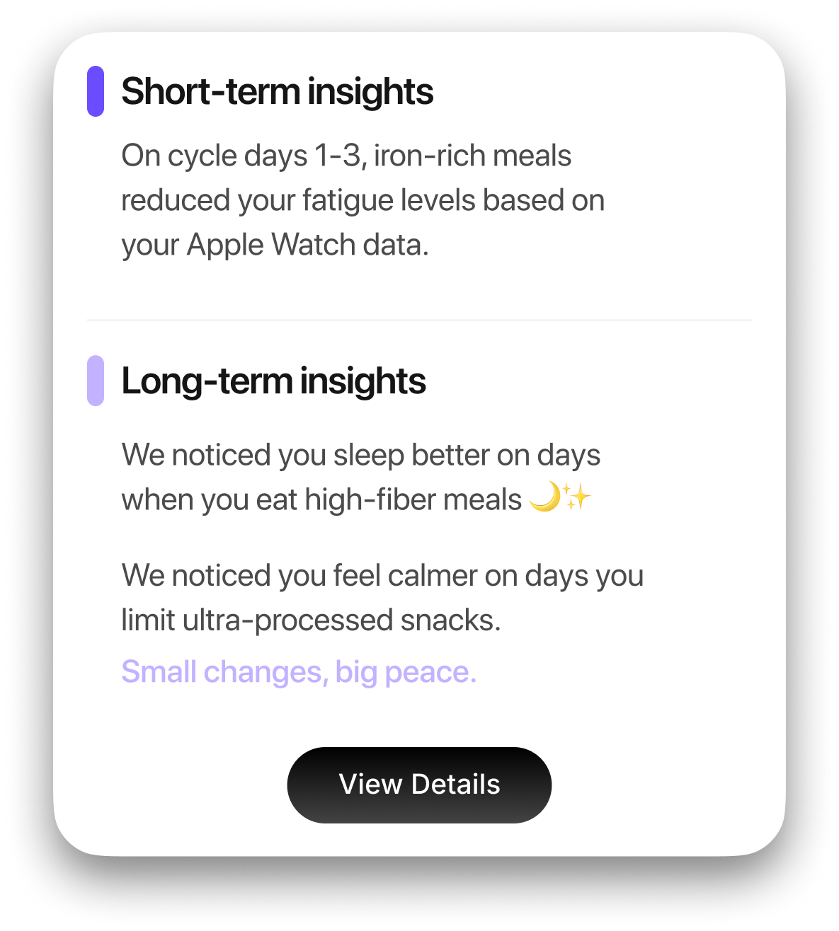 Health insights